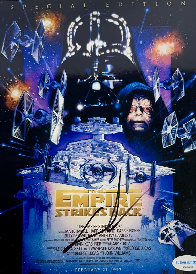 George Lucas Signed 8x10 Photo (Star Wars Empire Strikes Back) - ACOA